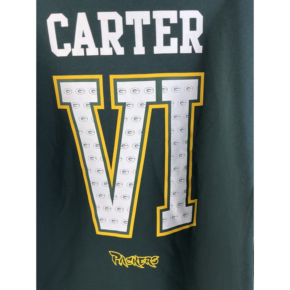 Mitchell & Ness Lil Wayne Packers Hoodie Green Bay NFL Throwback Mens XL - Picture 11 of 16